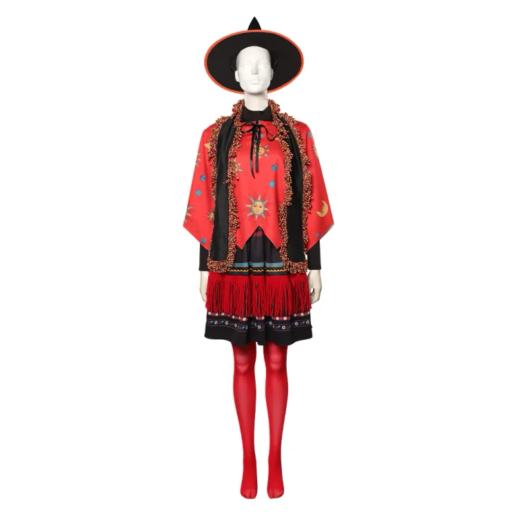 Hocus Pocus-Dani Dennison Cosplay Costume Coat Skirt Hat Outfits Halloween Carnival Suit