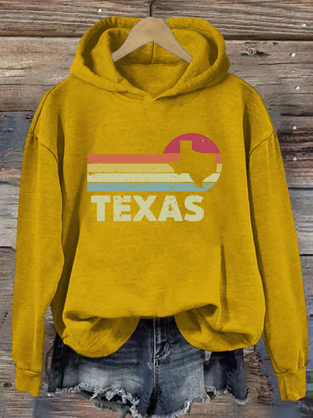 Texas Map Hoodie