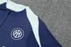 Kids Kit Inter Milan 25-26 1/4 Zip Tracksuit sapphire blue Chandal