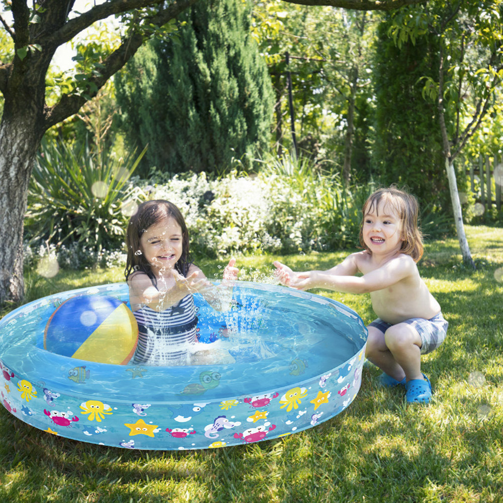 

Baby Inflatable Swimming Pool PVC Infants Ocean Balls Water Playing Bathtub, 501 Original
