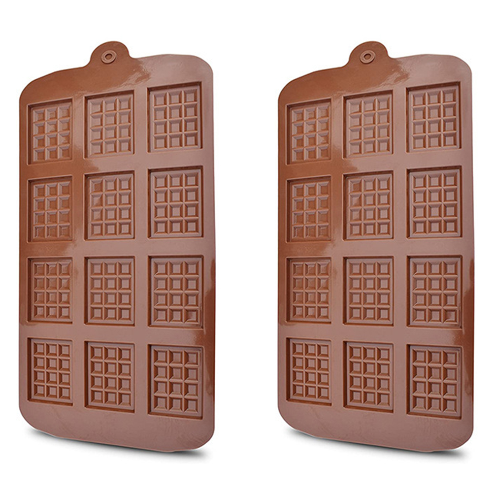 

2pcs Silicone Waffle Chocolate Mould Letter Number DIY Cake Baking Tools, 501 Original