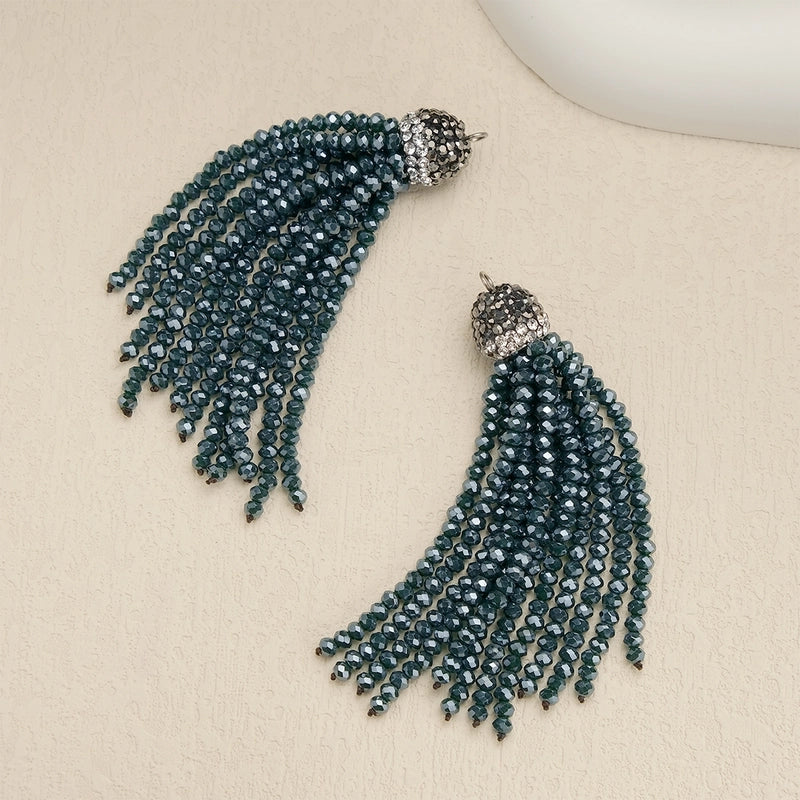 1 Piece Glass Solid Color Pendant