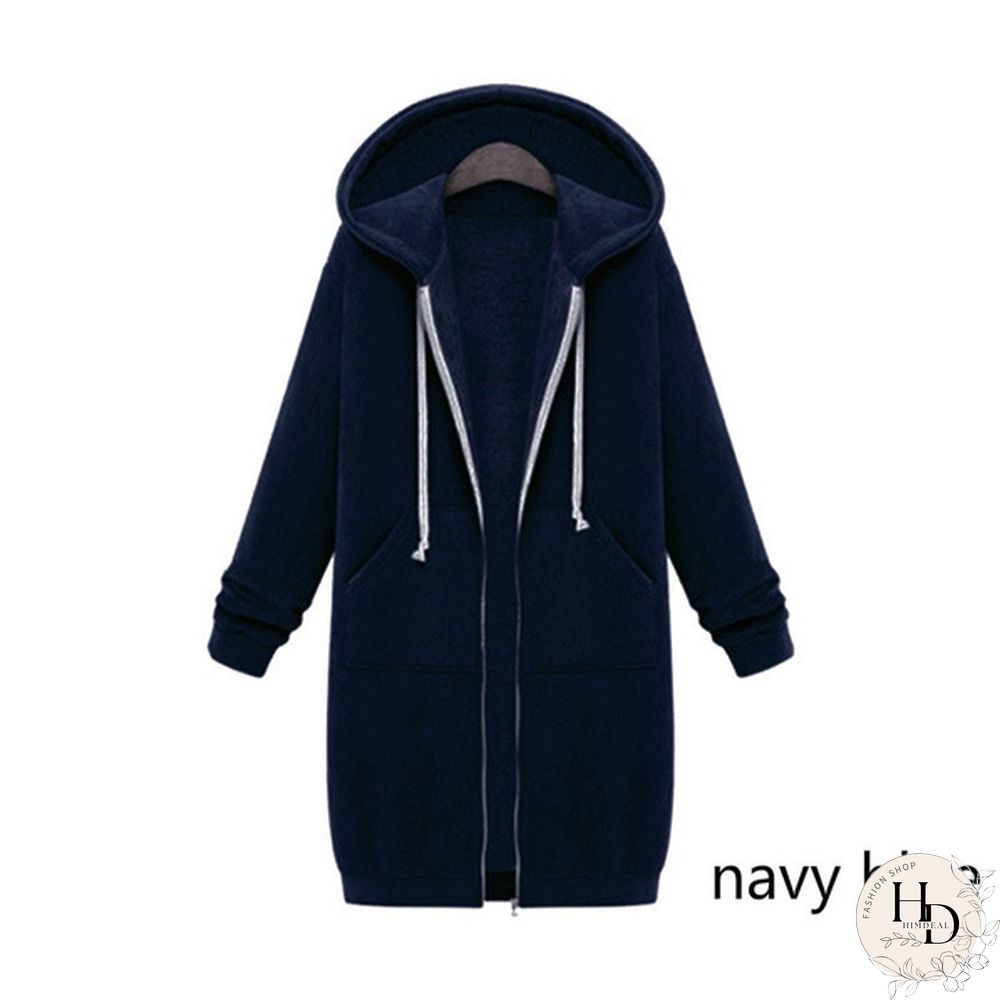 Plus Size Autumn Winter Women Cardigan Extra Long Thicken Velvet Jacket Loose Hoodie Coat