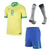 Brazil Home Jerseys Full Kit Copa America 2024