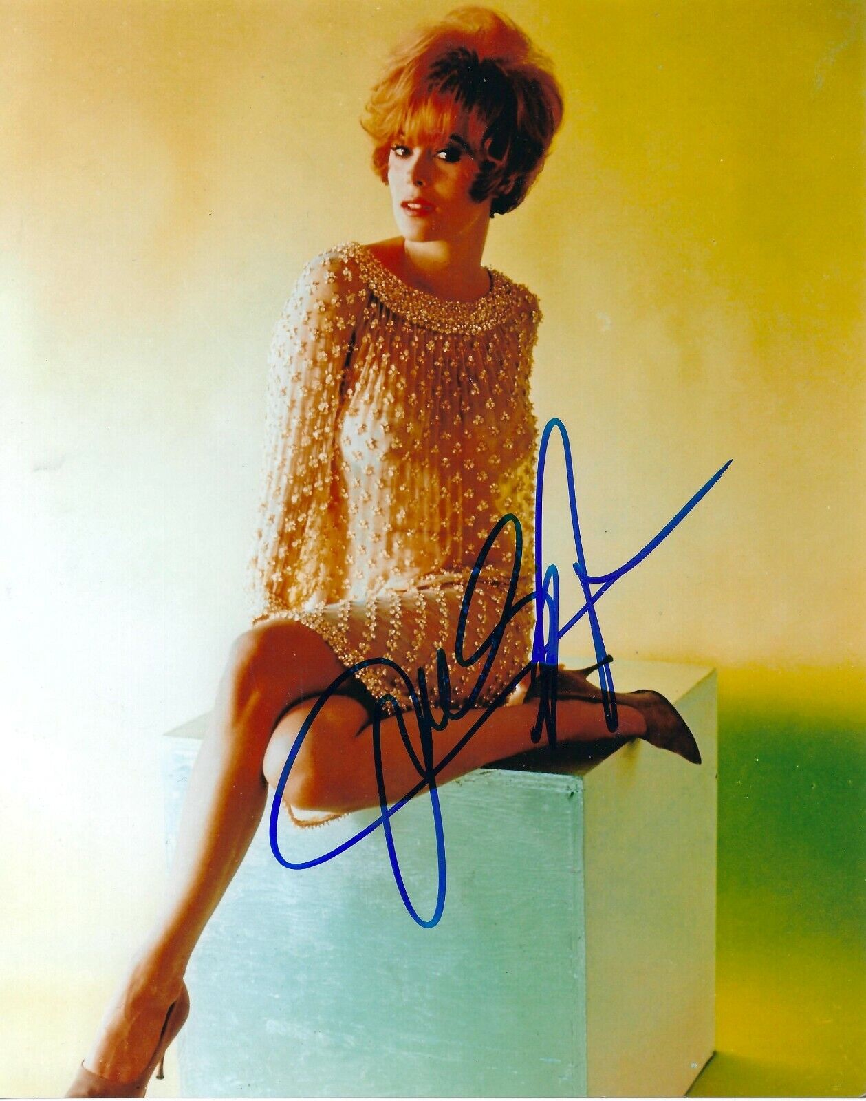 JILL ST JOHN SIGNED 007 JAMES BOND 8x10 Photo Poster painting 6 - UACC & AFTAL RD AUTOGRAPH