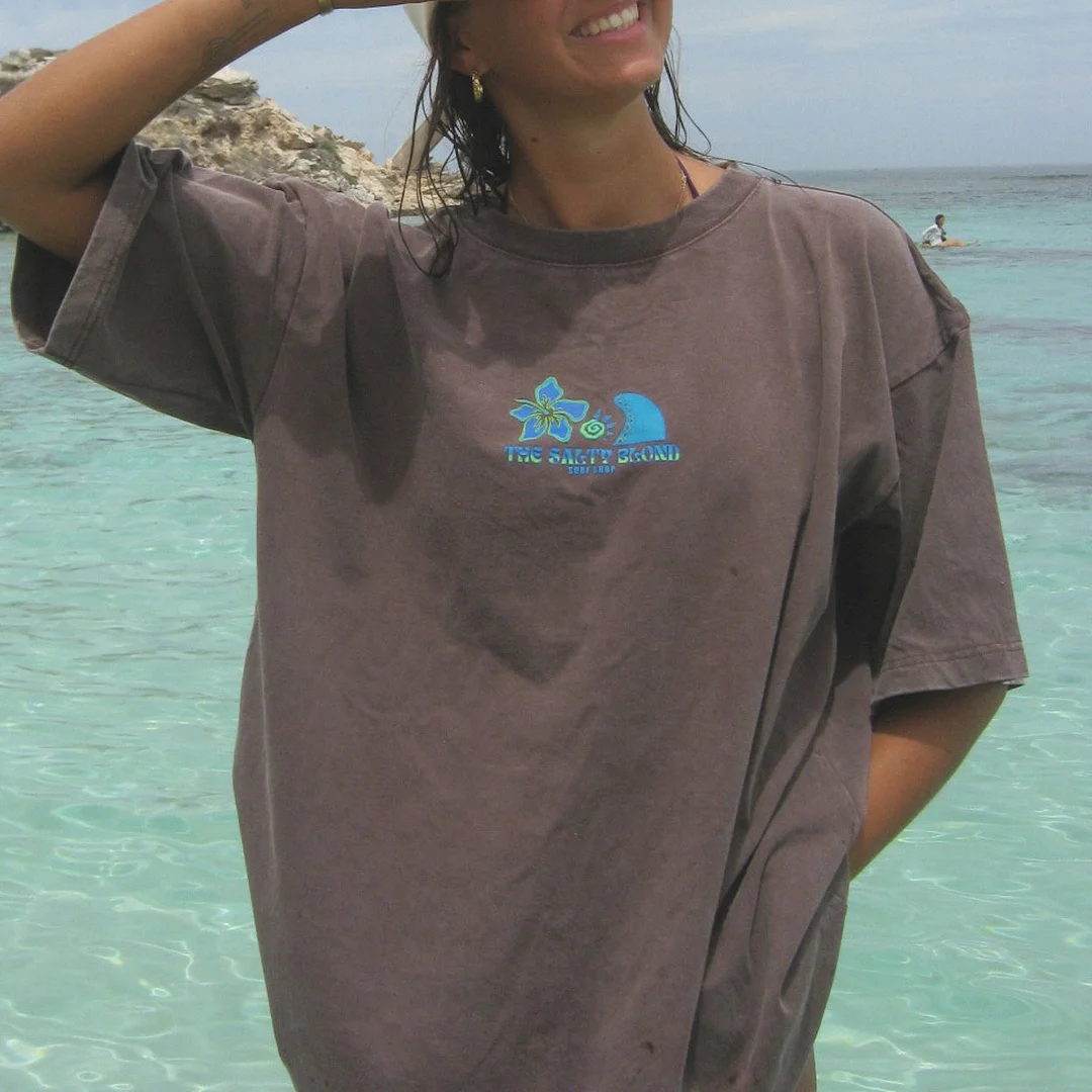 Unisex Floral Tahitian Tee