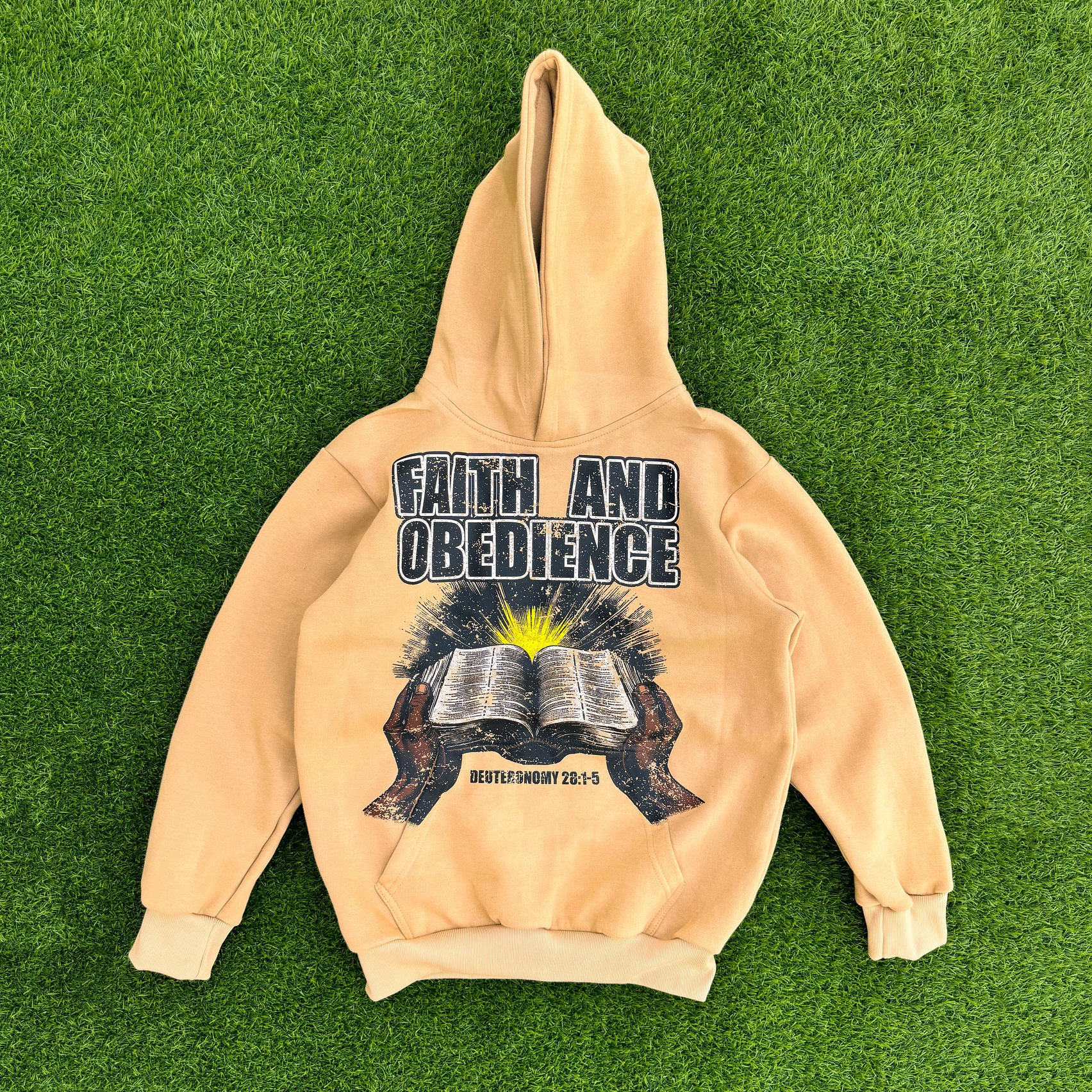 Faith Bible Casual Street Vintage Hoodie