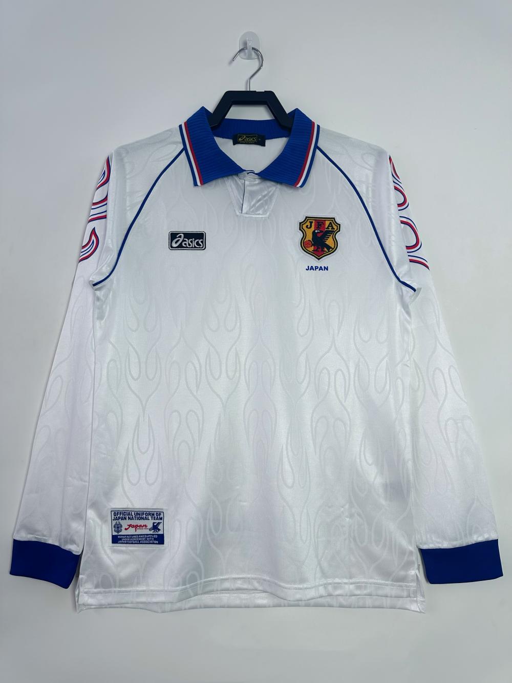 1998 Retro Japan Away Football Jersey Long Sleeve 1:1 Thailand Quality jersey|football shirt|football kit