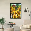 Garden Sunflower -11CT Stamped Cross Stitch Kit(36*46cm)