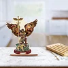 DIY Guardian Angel Diamond Painting Wooden Desktop Decor