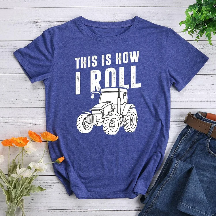 This Is How I Roll Round Neck T-shirt