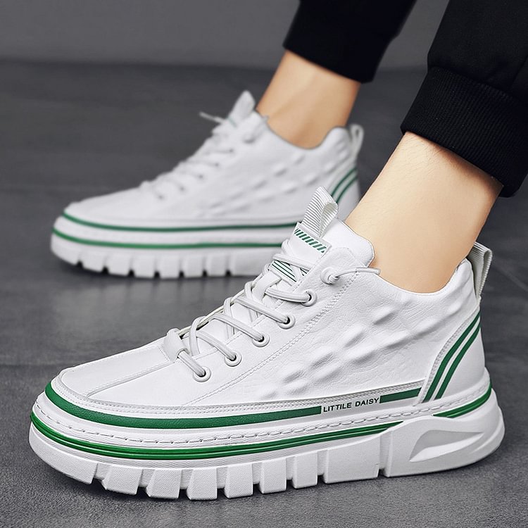 Slip-on Crocodile-print Waterproof Non-slip Board Shoes
