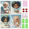 4Pack Angel-Crystal Rhinestone Diamond Painting(30x40cm)