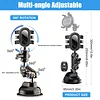 Universal 360&deg; Car Phone Holder Video Recording Rotating Arm Suction Cup Car Phone Holder Vlog Selfie