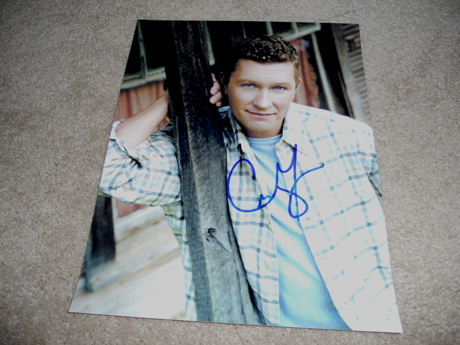 Craig Morgan Sexy Signed Autographed Promo 8x10 Country Music Photo Poster painting