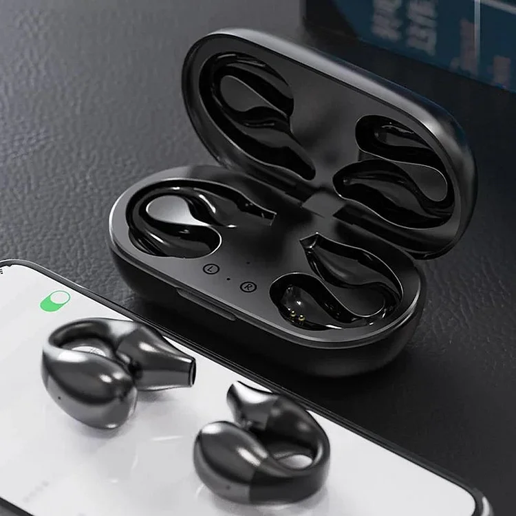Mother's Day Promotion 74% OFF- Wireless Ear Clip Bone Conduction Headphones