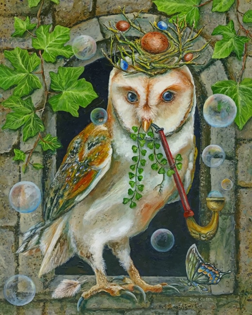 

Aesthetic Owl – Paint By Numbers - 40*50CM, 501 Original