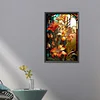 (40*60cm)Stained Glass Lily - Round AB Drill Diamond Painting