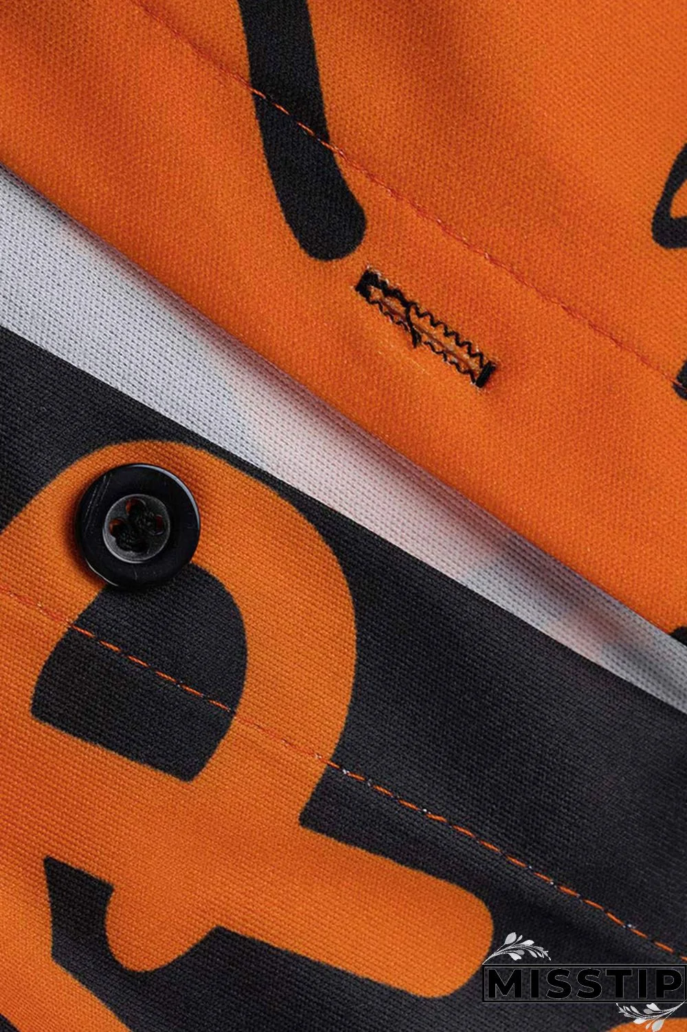 Yellow Sexy Graffiti Print Long Sleeve V-Neck Shirt