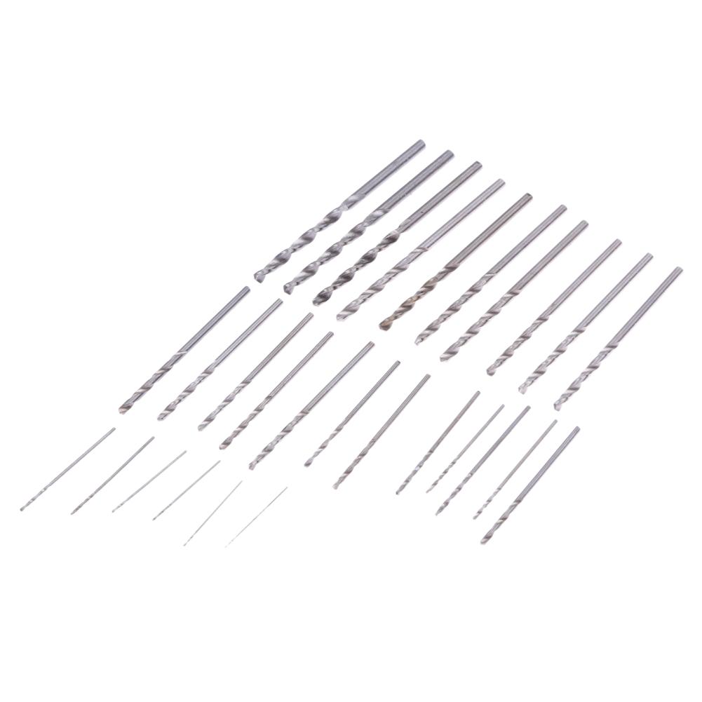 

28Pcs Mini Micro HSS Twist Drill Bits Set Metric Sizes 0.3-3.0mm For PCB Cr, 501 Original