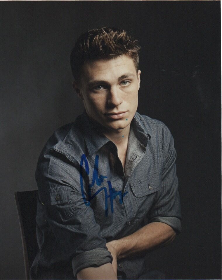 Colton Haynes Autographed Signed 8x10 Photo Poster painting COA with proof F