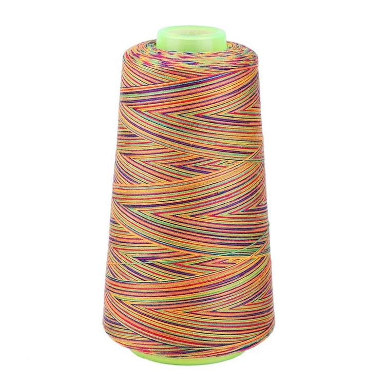Rainbow Cross Stitch Sewing Threads Textile Yarn Woven Embroidery Line(C) gbfke