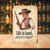 Western Cowboy - Metal Tin Signs(8*12Inch/12*16Inch)
