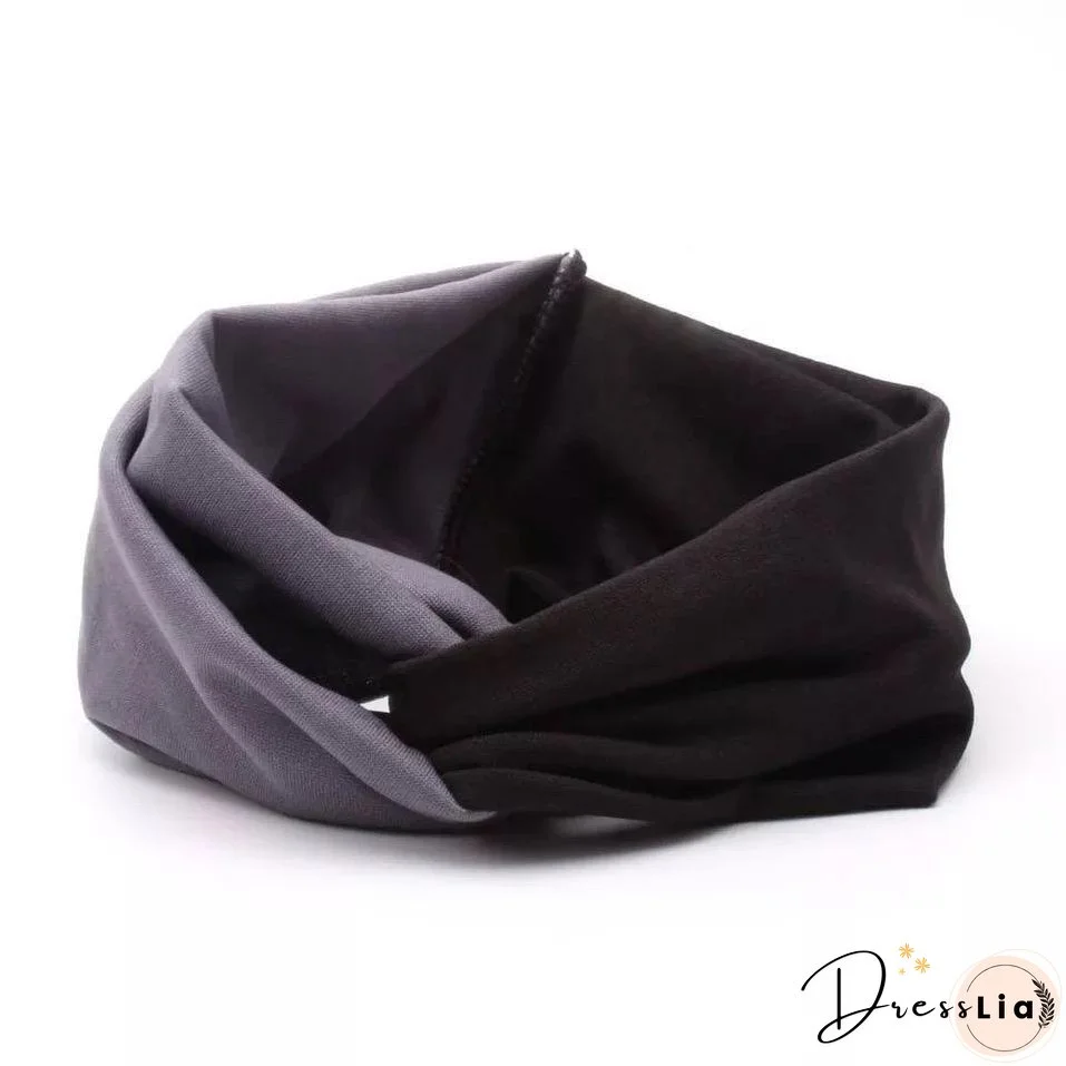 Contrast Color Hair Band Accessories