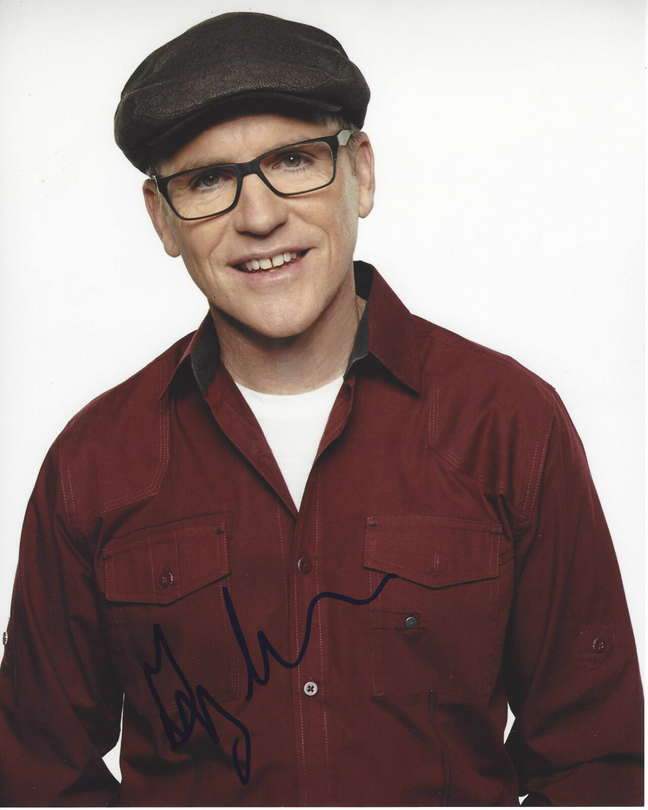 COMEDIAN GREG FITZSIMMONS SIGNED AUTHENTIC AUTOGRAPH 8X10 Photo Poster painting D w/COA CRASHING