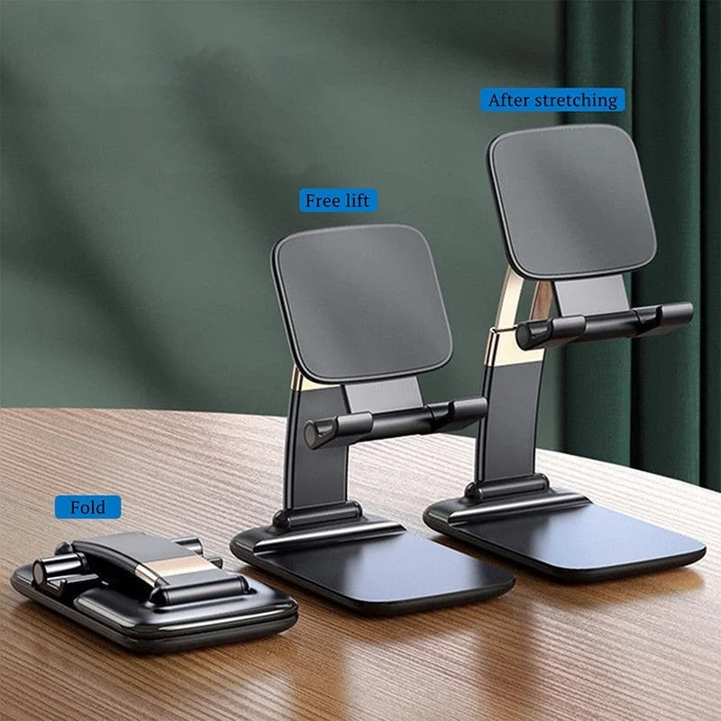 2021 Mobile Phone Holder Stand for iPhone Xiaomi Phone Holder Foldable Mobile Phone Stand Desk for iPad Tablet Desk Holder