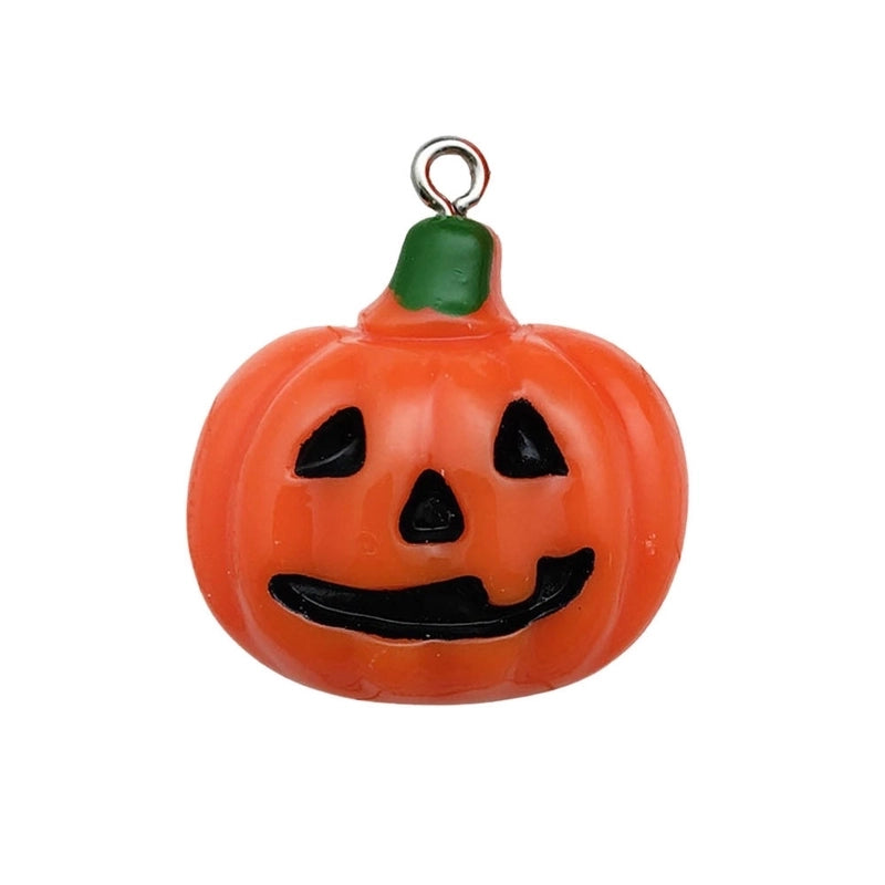 1 Piece Resin Pumpkin Hand Bat Pendant Jewelry Accessories