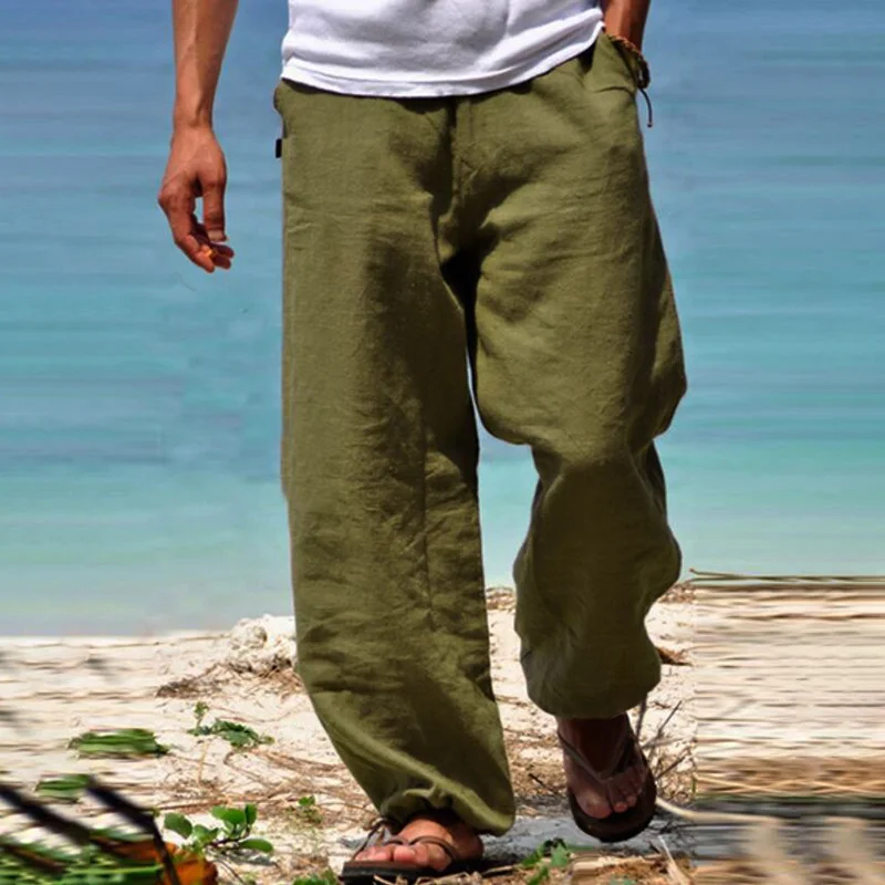 Linen Breathable Pants-inspireuse