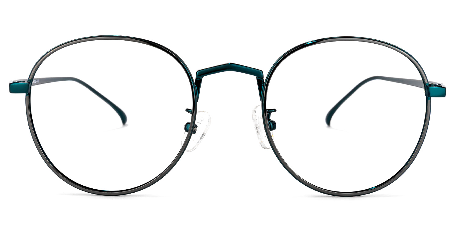 Simon DunkelgrÃ¼n Rund Brille DunkelgrÃ¼n