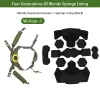 Wendy Suspension Shock Absorbing Lining Sponge Pad MICH FAST Wendy Suspension Helmet Accessories