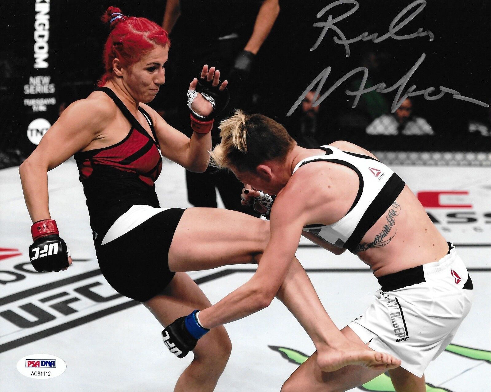 Randa Markos Signed UFC 8x10 Photo Poster painting PSA/DNA COA Fight Night 89 Picture Autograph