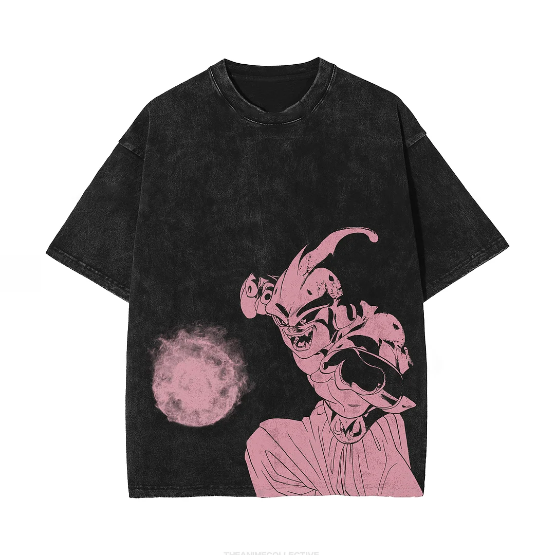 Kidbuu Dragon Ball Super  Oversize Washed T-Shirt