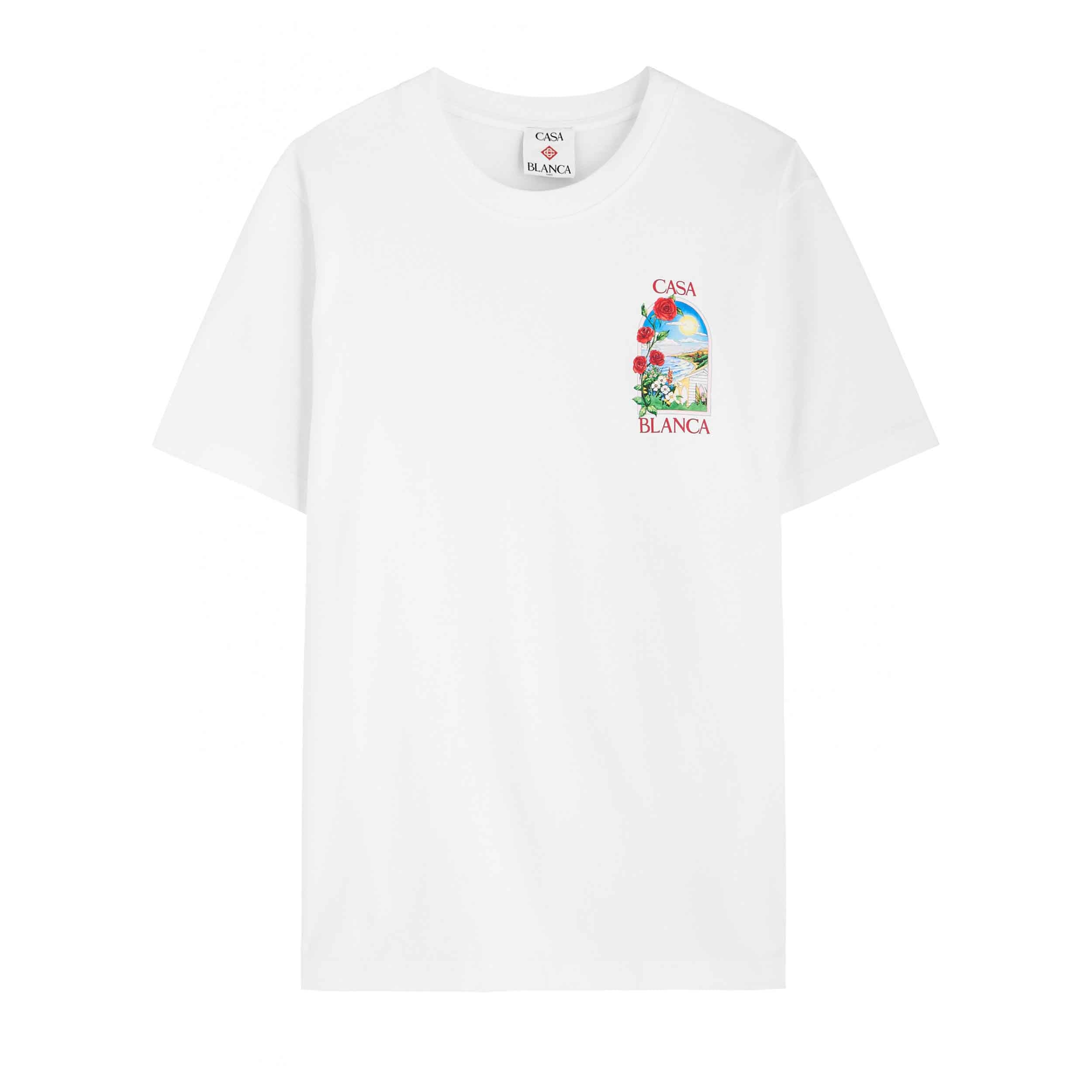 Casablanca LA Days Oversize T-Shirt in White
