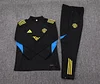 2025/2026 Manchester United Half-Pull Training Suit Black Football Shirt 1:1 Thai Quality Set