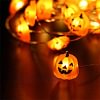Guirlande lumineuse citrouille d'Halloween