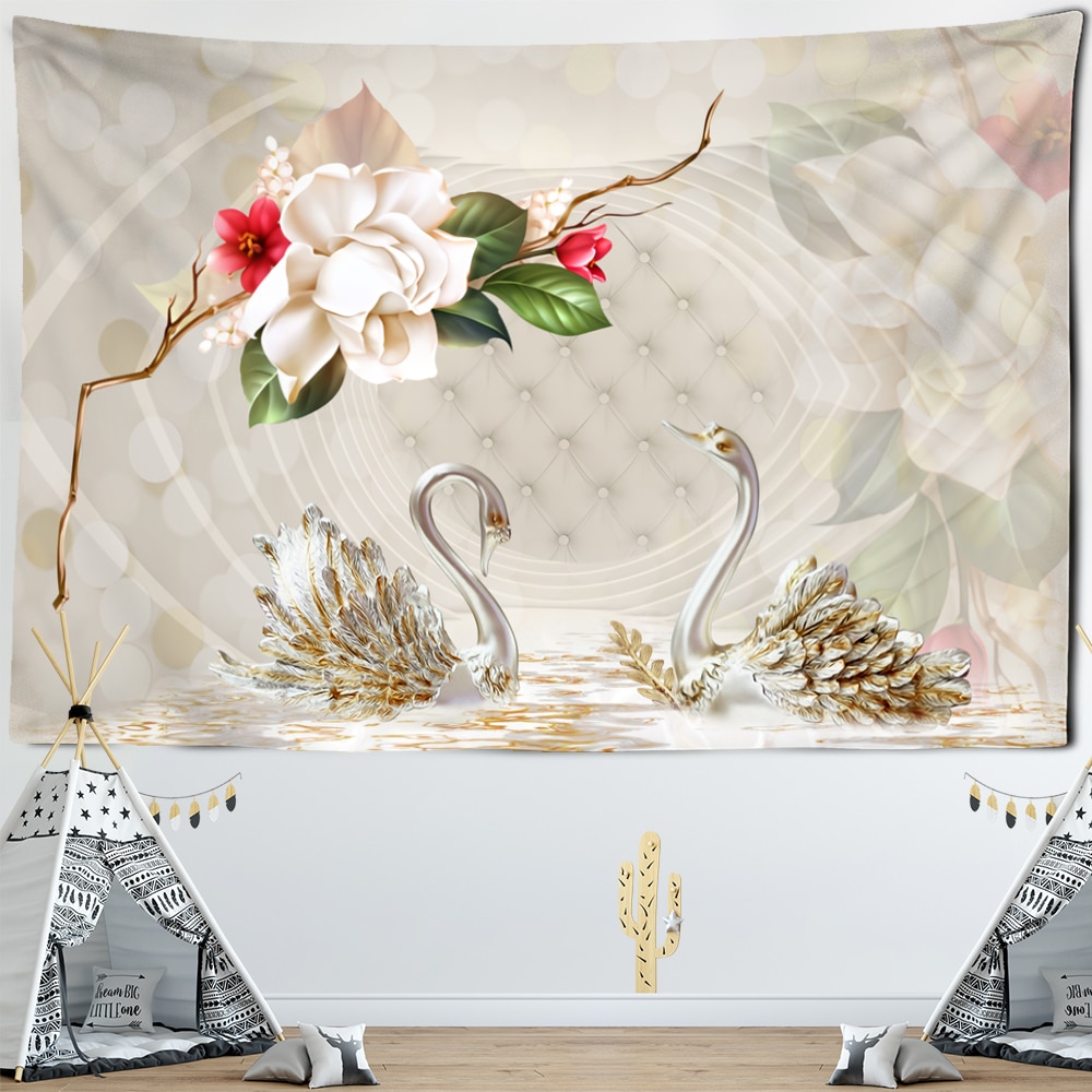 

Wall Tapestry - Flower Green Plant-150*130cm, 501 Original