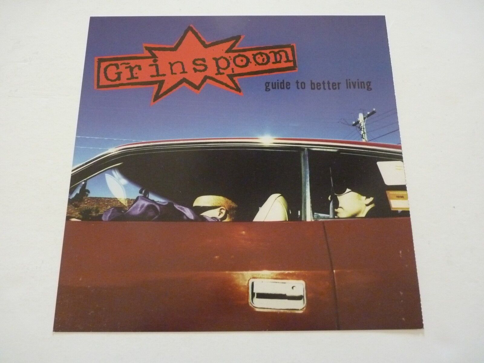 Grinspoon Guide to Better Living Promo LP Record Photo Poster painting Flat 12x12 Poster