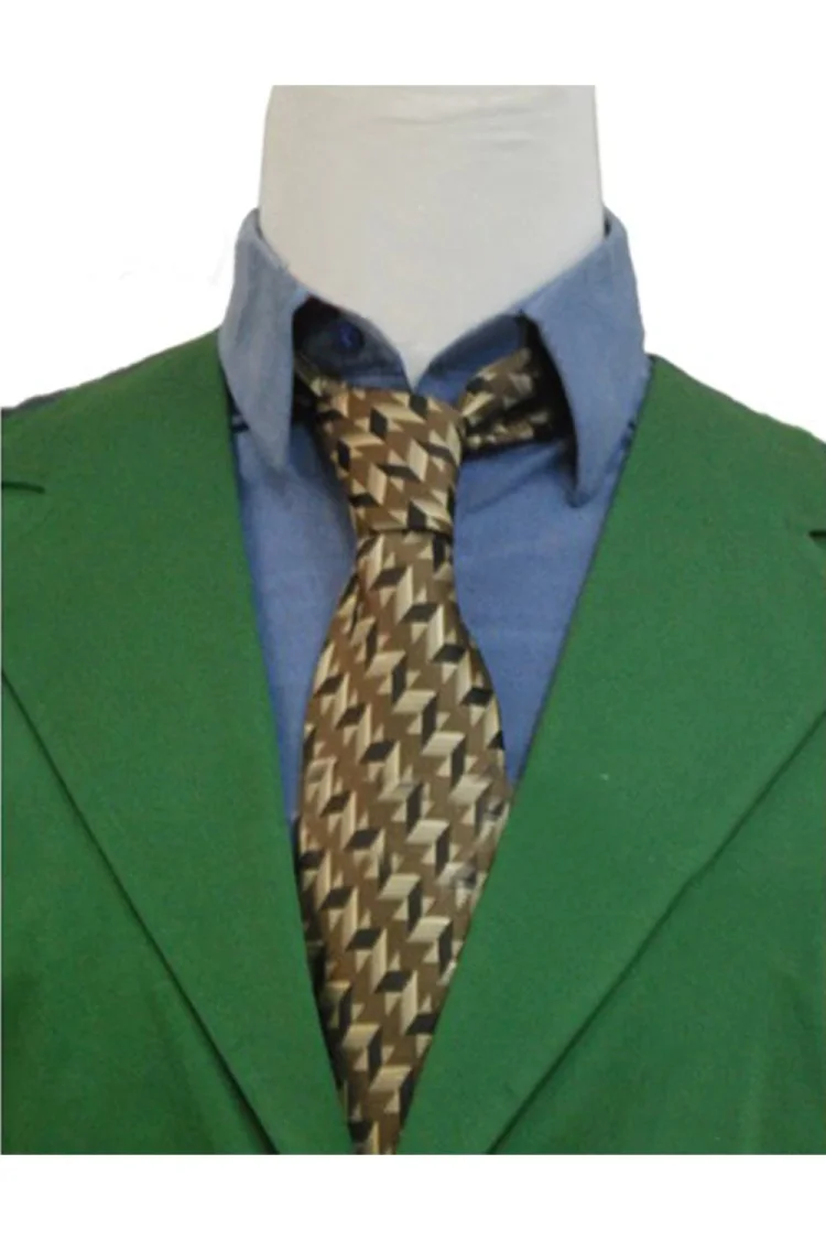 The Batman  Dark Knight Joker Costume Tie Halloween Carnival Suit