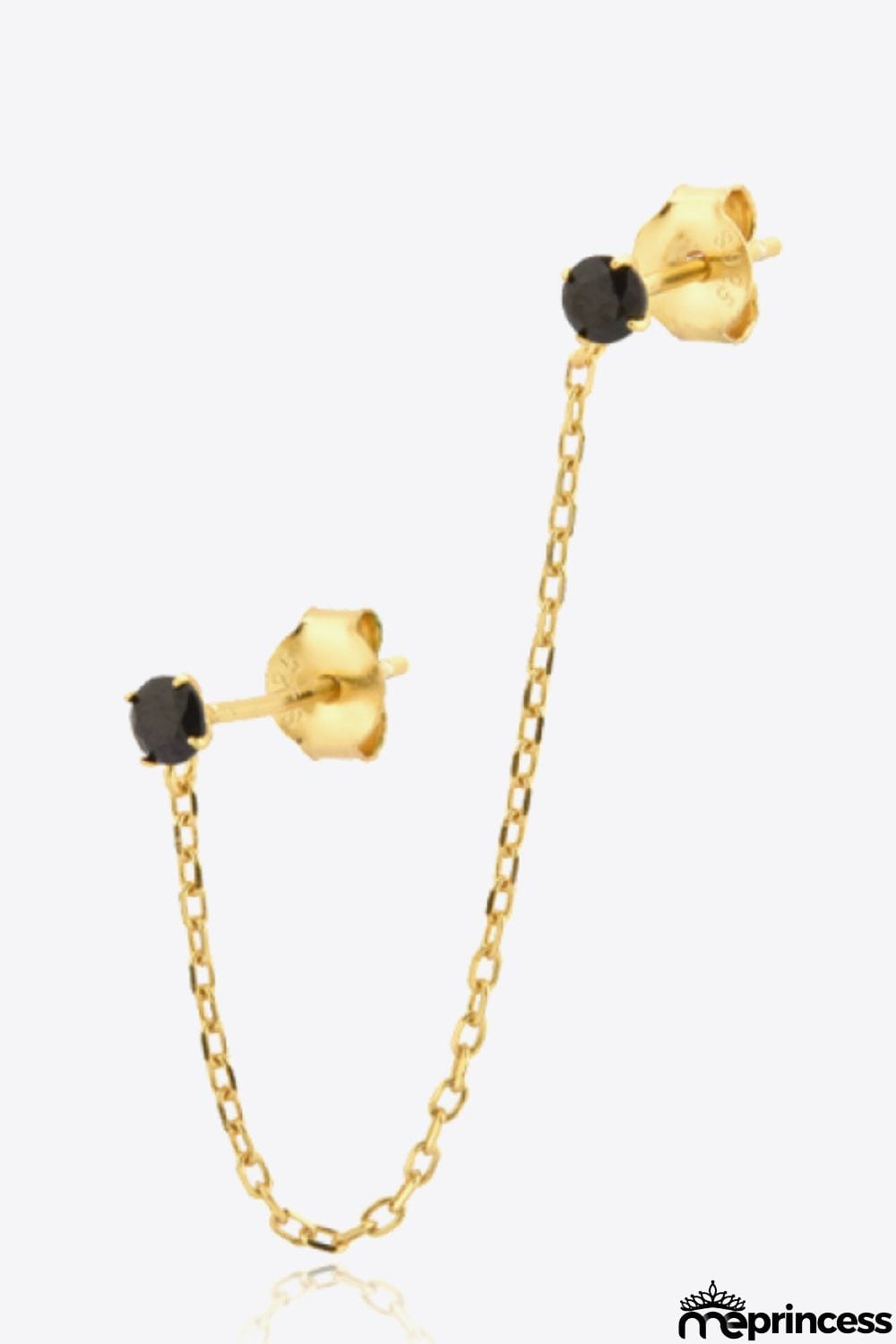 925 Sterling Silver Single Double-Piercing Earring