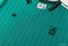 26/27 Liverpool Green Pinstripe Short-Sleeve Training Kit