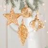 Golden Christmas's Tree Hollow Hanging Decor Balls