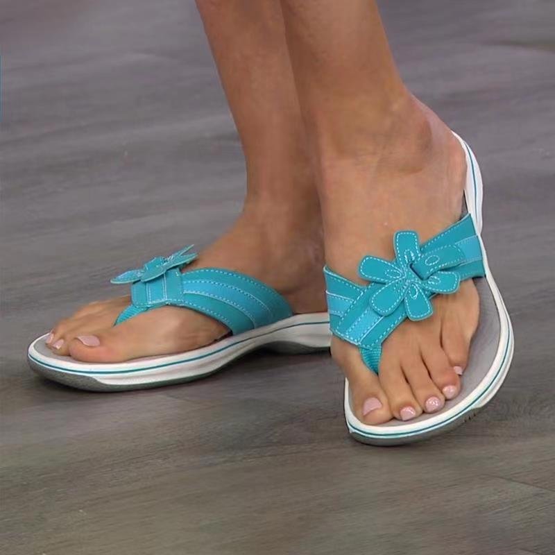 🔥Wow!! | 45% OFF |👡Brinkley Flora Flip Flop Sandal