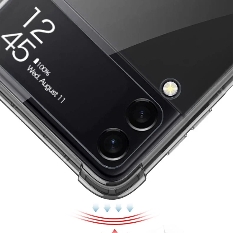 Suitable For Samsung Z Flip 4 Airbag Anti Falling Magnetic Phone Case