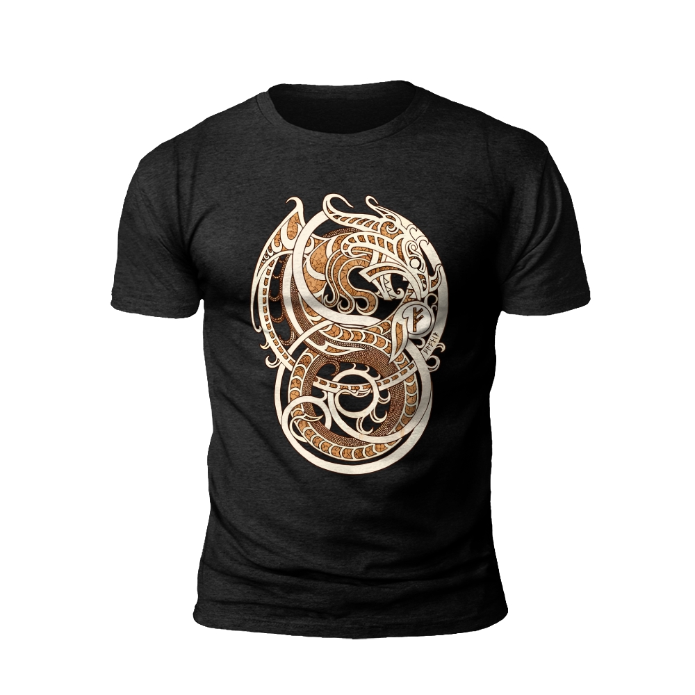 Celtic Dragon: Tribal Artistry T-Shirt