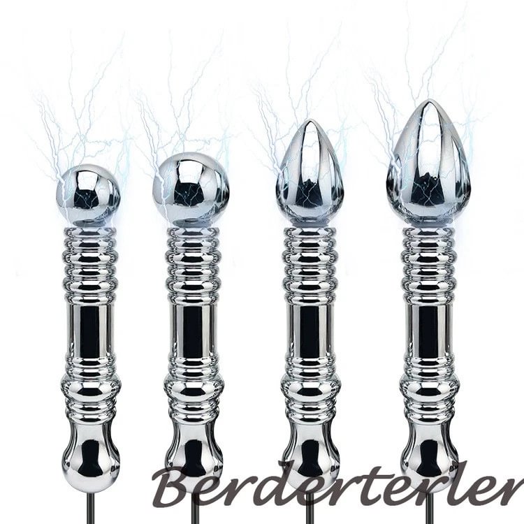pornhint Pornhint New Large Metal Anal Butt Plug Dildo Vagina BDSM Anal Beads Balls Sex Toy BDSM