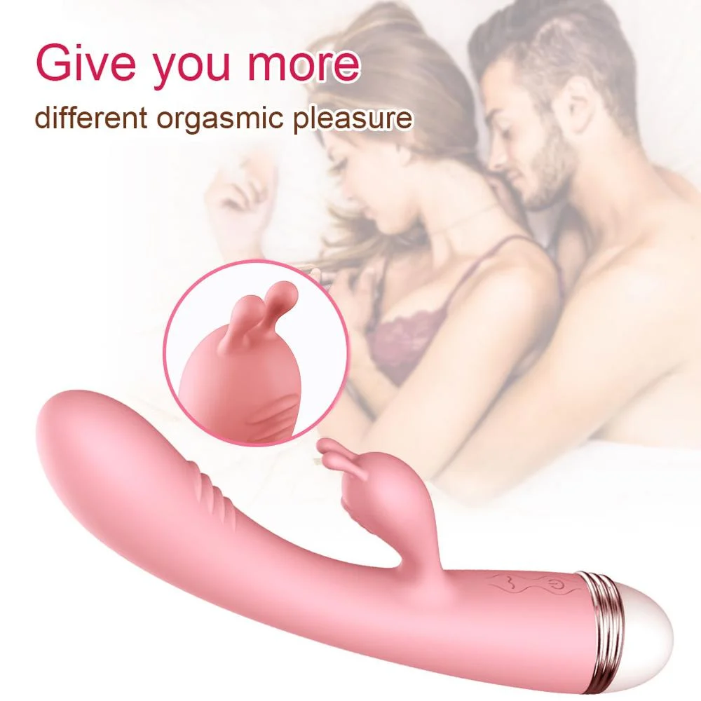 Rabbit Vibrator Strong Dildo Vibrator G-spot Clitoris Stimulator Vaginal Masturbation